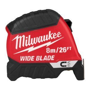 Рулетка магнитная WIDE BLADE MAGNETIC MILWAUKEE (Gen2), 8м/26фт (35мм) 4932499210 фото