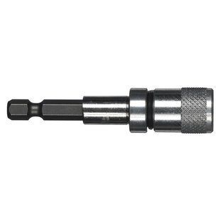 Держатель для бит магнитный 1/4'' Hex MILWAUKEE, для гипсокартона, с фиксатором, 58мм 4932430179 фото