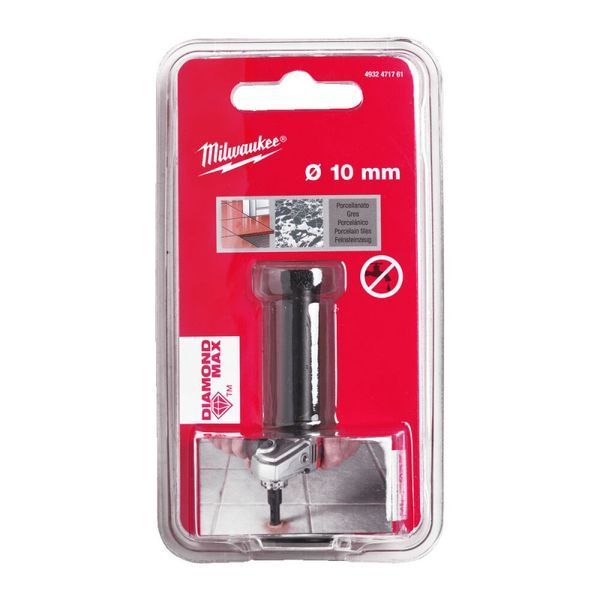 Коронка алмазная Diamond Max MILWAUKEE M14, &Oslash;10мм (сухое сверление) 4932471761 фото
