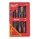 Набор отверток изолированных VDE MILWAUKEE, (SL2,5/SL3/SL4/SL5.5/PH1/PH2/тестер), (7шт) 4932478739 фото 2