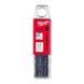 Свердло по металу HSS-R MILWAUKEE DIN338, діаметр 4,8х86х52мм, (10шт), пластикова коробка 4932363482 фото 1