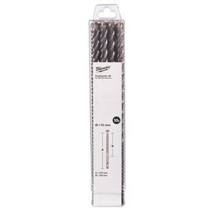 Бур SDS-PLUS 4C Contractor MILWAUKEE, &Oslash;10х210х140мм, (10шт) 4932498889 фото