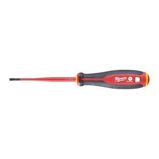 Отвертка с трехгранной рукояткой изолированная VDE MILWAUKEE, SL 0,8х4,0х100мм 4932478715 фото