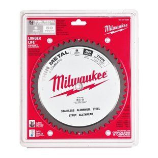 Диск пильный по металлу MILWAUKEE, &Oslash;203х5/8''х1,8мм, 50 зуб. 48404520 фото