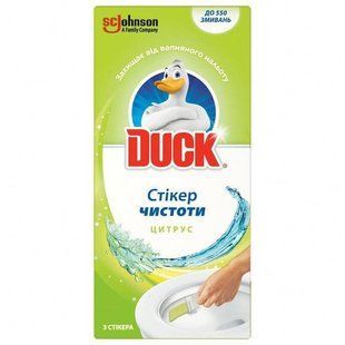 Duck стікер чистоти д/унітазу 3 шт. Цитрус 4620000430070 фото