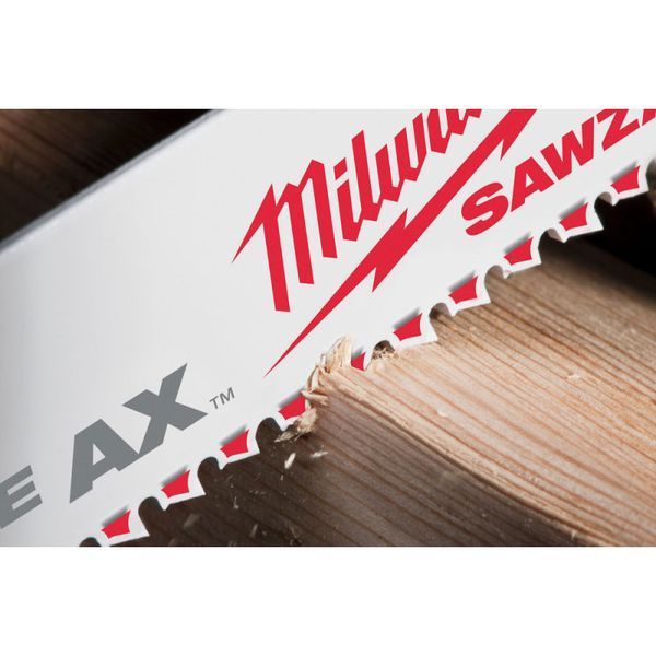 Полотно для сабельных пил AX FANG TIP MILWAUKEE, 150х5,0мм, (5шт), (дерево с гвоздями) 48475021 фото