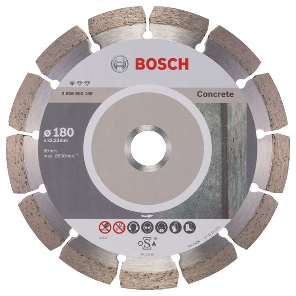 Алмазний диск Standard for Concrete 180-22,23 2608602199 фото