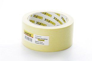 Стрічка клейка малярна MR-7840472P преміум 48мм*40м UNIFIX 054879 фото