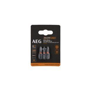 Біта ударна AEG AAK253PH1, PH1, 25мм (3шт) 4932479167 фото