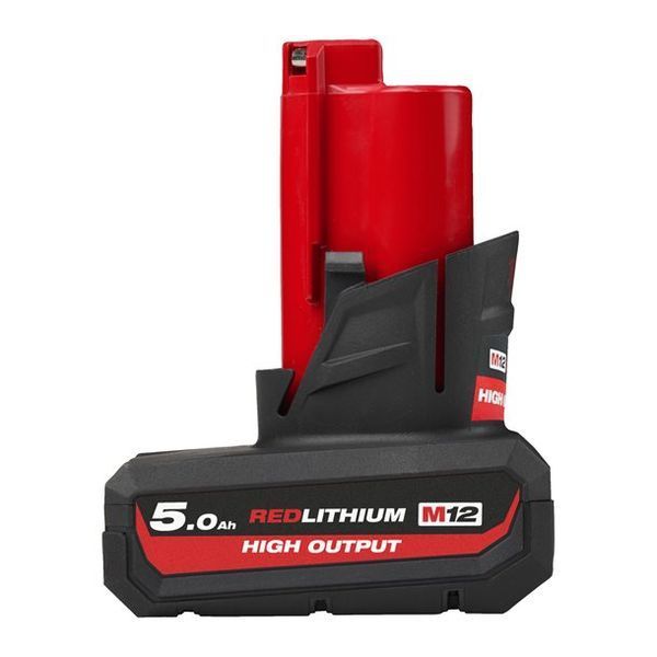 Акумулятор Li-Ion HIGH OUTPUT MILWAUKEE, M12 HB5 5Аг 4932480165 фото