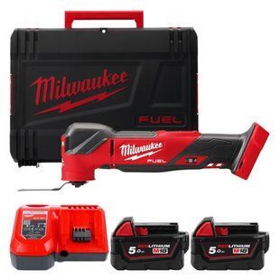 Инструмент многофункциональный аккумуляторный бесщёточный MILWAUKEE, M18 FMT-502X(ЗУ, 2х5Ач, HDкейс) 4933478492 фото