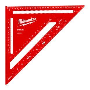 Угольник-транспортир метрический MILWAUKEE, (300х300мм) 4932498717 фото