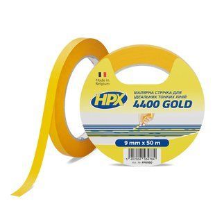 Малярная лента HPX4400 100С 9мм х 50м оранжевая FP0950 фото
