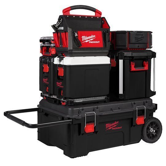 Кейс для інструменту плаский XL на колесах PACKOUT MILWAUKEE (965x609x401мм) 4932478161 фото