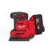 Шлифмашина вибрационная аккумуляторная MILWAUKEE, M18 BQSS-502B, 113х104мм (ЗУ, 2х5Ач, сумка) 4933479967 фото 2