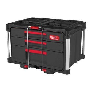 Ящик для інструменту з 2+1 висувними відсіками PACKOUT MILWAUKEE DRAWER BOX (560x410x363мм) 4932493190 фото
