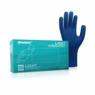 Рукавички латексні TRIDENT LIGHT 2101 2101 фото