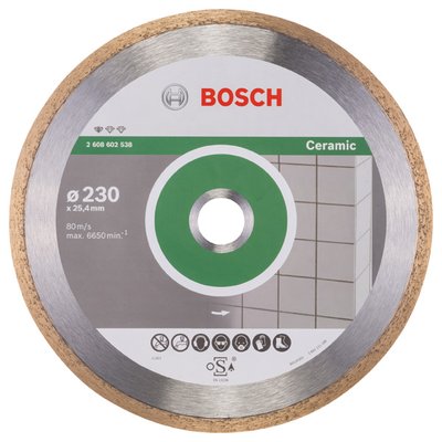 Алмазный диск Standard for Ceramic 230-25,4 2608602538 фото