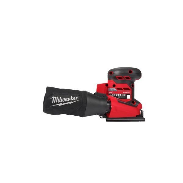 Шліфмашина вібраційна акумуляторна MILWAUKEE, M18 BQSS-0, 113х104мм (каркас) 4933479966 фото