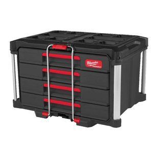 Ящик для инструменту з 4 висувними шухлядами PACKOUT MILWAUKEE DRAWER BOX (560x410х363мм) 4932493189 фото