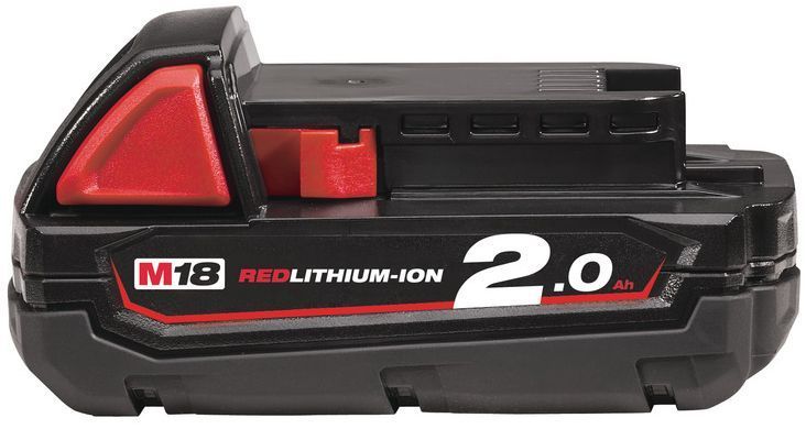 Аккумулятор Li-Ion MILWAUKEE, M18 B2 2Ач 4932430062 фото