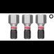 Бита SHOCKWAVE MILWAUKEE, Hex10, 25мм, (3шт) 4932500384 фото 1