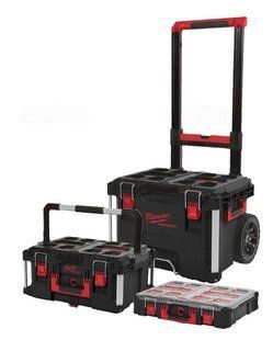 Набор ящиків для інструментів PACKOUT MILWAUKEE, №3 (4932464078 / 4932464079 / 4932464082) 4932499041 фото