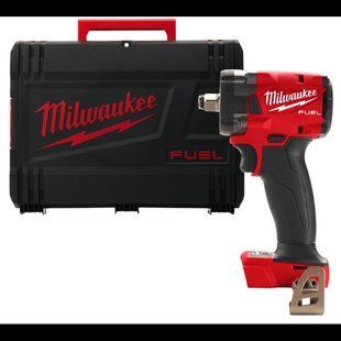Гайковерт аккумуляторный бесщеточный 1/2'' MILWAUKEE, M18 FIW2F12-0Х, 339Нм, с кольцом (HDкейс) 4933478443 фото