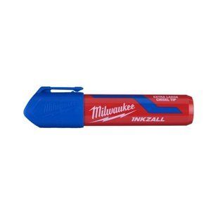 Маркер для будмайданчика INKZALL MILWAUKEE, супер-великий (XL) синій (48223267) 4932471561 фото