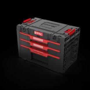 Ящик для інструментів QBRICK SYSTEM PRIME DRAWER 3 TOOLBOX BASIC IP66 (542x335x369мм) (5901238262282) SKRQPRIMD3BCZAPG003 фото