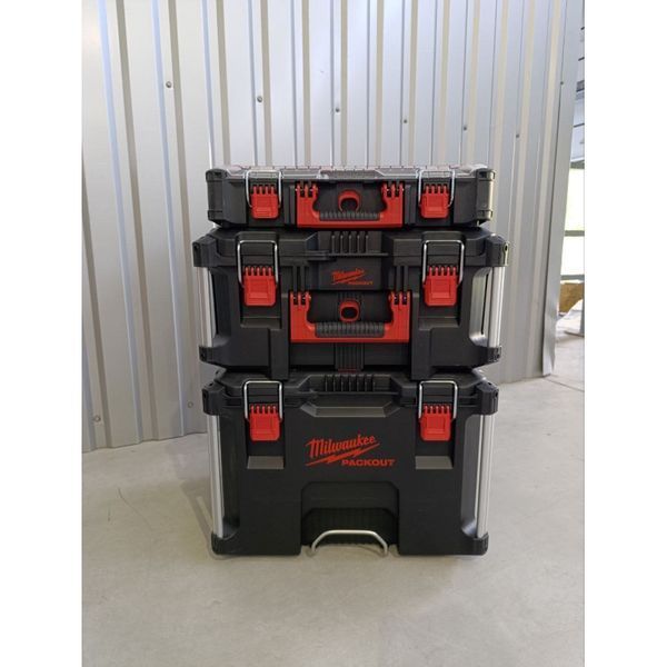 Набор ящиків для інструментів PACKOUT MILWAUKEE, №3 (4932464078 / 4932464079 / 4932464082) 4932499041 фото