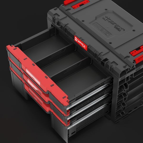 Ящик для інструментів QBRICK SYSTEM PRIME DRAWER 3 TOOLBOX BASIC IP66 (542x335x369мм) (5901238262282) SKRQPRIMD3BCZAPG003 фото