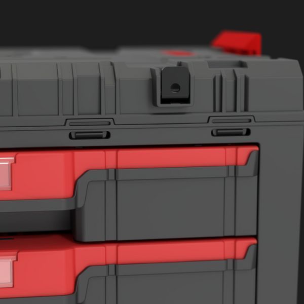 Ящик для інструментів QBRICK SYSTEM PRIME DRAWER 3 TOOLBOX BASIC IP66 (542x335x369мм) (5901238262282) SKRQPRIMD3BCZAPG003 фото