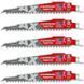 Полотно для сабельных пил AX FANG TIP CARBIDE MILWAUKEE, 150х5мм, (5шт), (дерево с гвоздями) 48475521 фото 1