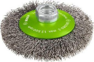 Щітка крацовка PRO Stainless Steel clean, 100 х 0,35 мм, з різьбою 2608622108 фото