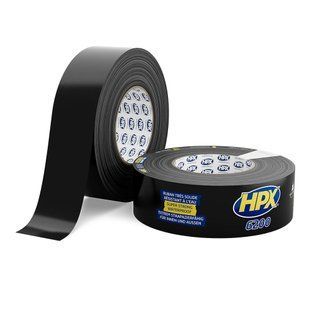 Лента армированная односторонняя HPX6200 48мм х 50м черная CB5050 фото