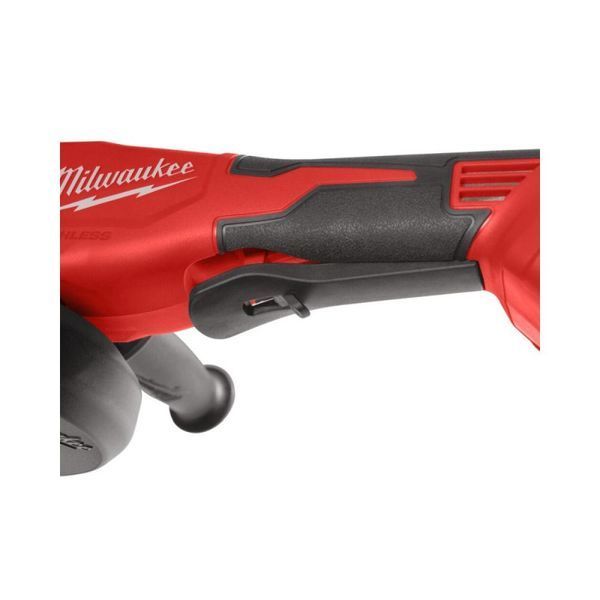 Шліфмашина кутова акумуляторна безщіткова MILWAUKEE, M18 BLSAG125XPD-0, 800Вт, діаметр 125мм, (каркас, бічна рукоять, захисний к 4933492645 фото