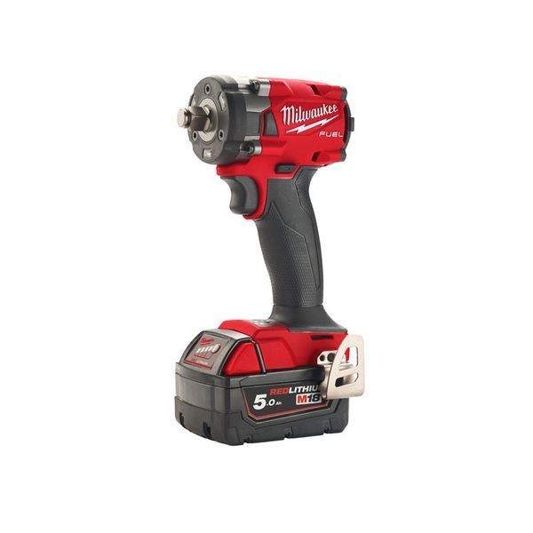 Гайковерт акумуляторний безщітковий 1/2'' MILWAUKEE, M18 FIW2F12-502Х, 339Нм, з кільцем (зарядний пристрій M12-18 FC, 2 акумулят 4933478444 фото