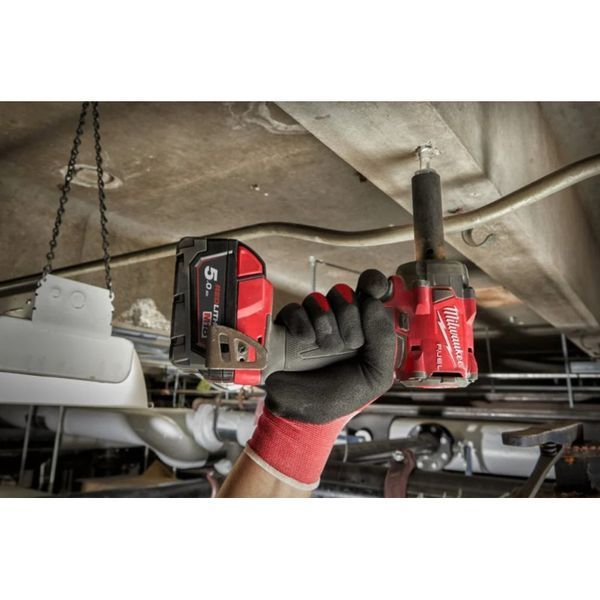 Гайковерт акумуляторний безщітковий 1/2'' MILWAUKEE, M18 FIW2F12-502Х, 339Нм, з кільцем (зарядний пристрій M12-18 FC, 2 акумулят 4933478444 фото