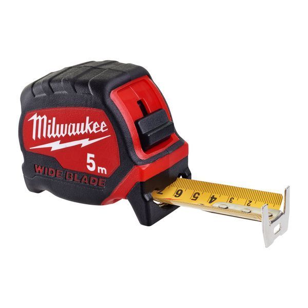Рулетка MILWAUKEE WIDE BLADE, 5м (33мм) 4932471815 фото