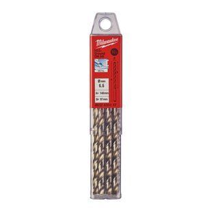 Сверло по металлу HSS-G MILWAUKEE, DIN340, &Oslash;6,5х148х97мм, удлиненное, (10шт) 4932430337 фото