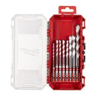 Набор сверл универсальных SHOCKWAVE HEX PACKOUT MILWAUKEE, (&Oslash;4/5/5/6/6/8/10/12мм) (8шт) 4932493871 фото
