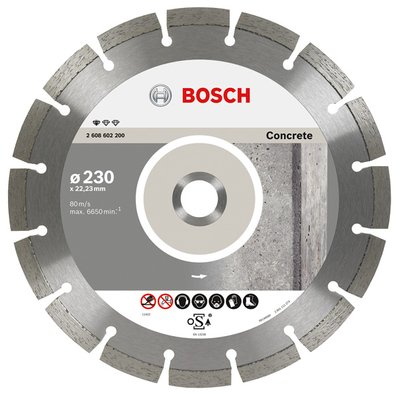 Алмазный диск Standard for Concrete 230-22,23 2608602200 фото
