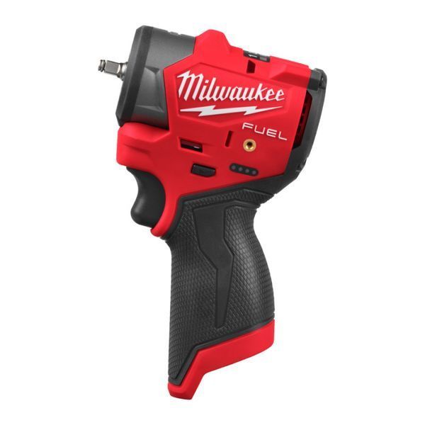 Гайковерт аккумуляторный бесщеточный 1/4'' MILWAUKEE, M12 FSCIWF14-0, 136Нм, с кольцом (каркас) 4933498973 фото