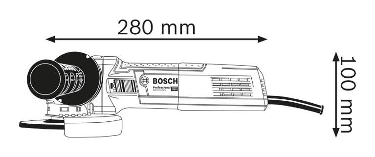 Угловая шлифмашина Bosch GWX 9-125 S 06017B2000 фото