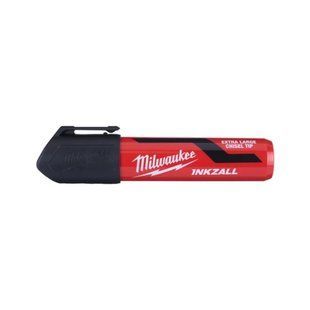 Маркер для будмайданчика INKZALL MILWAUKEE, супер-великий (XL) чорний в блістері 4932471558 фото