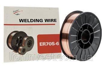 Проволока сварочная омедненная СВ08Г2С-О 0,8 мм Welding Wire 1777271331 фото