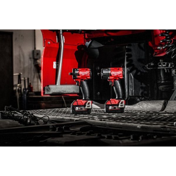 Гайковерт аккумуляторный бесщеточный 1/2'' MILWAUKEE, M18 FIW2P12-502X, 339Нм, с пином 4933478447 фото