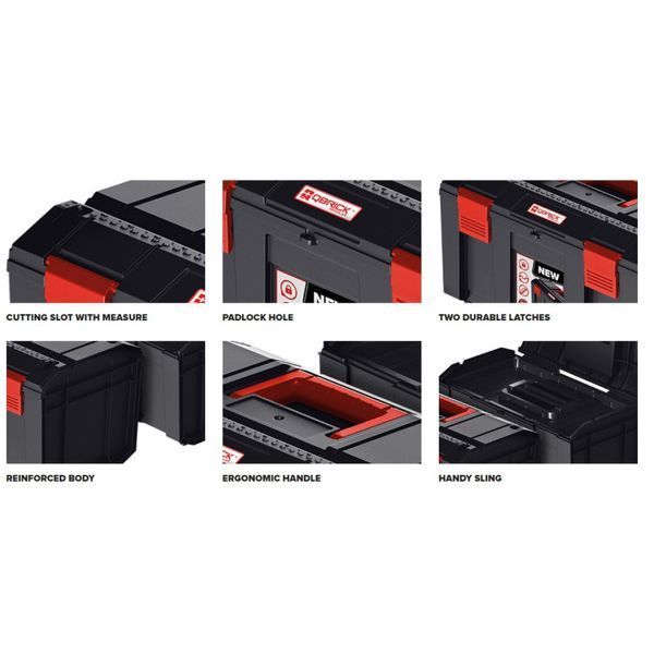 Ящики для інструментів QBRICK REGULAR R-BOX SET: 19+16+13 (495 x 294 x 280) мм Z253938PG003 фото