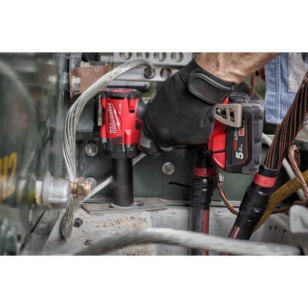 Гайковерт аккумуляторный бесщеточный 1/2'' MILWAUKEE, M18 FIW2P12-502X, 339Нм, с пином 4933478447 фото